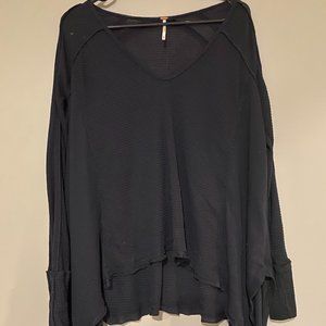 Free People Waffle Knit